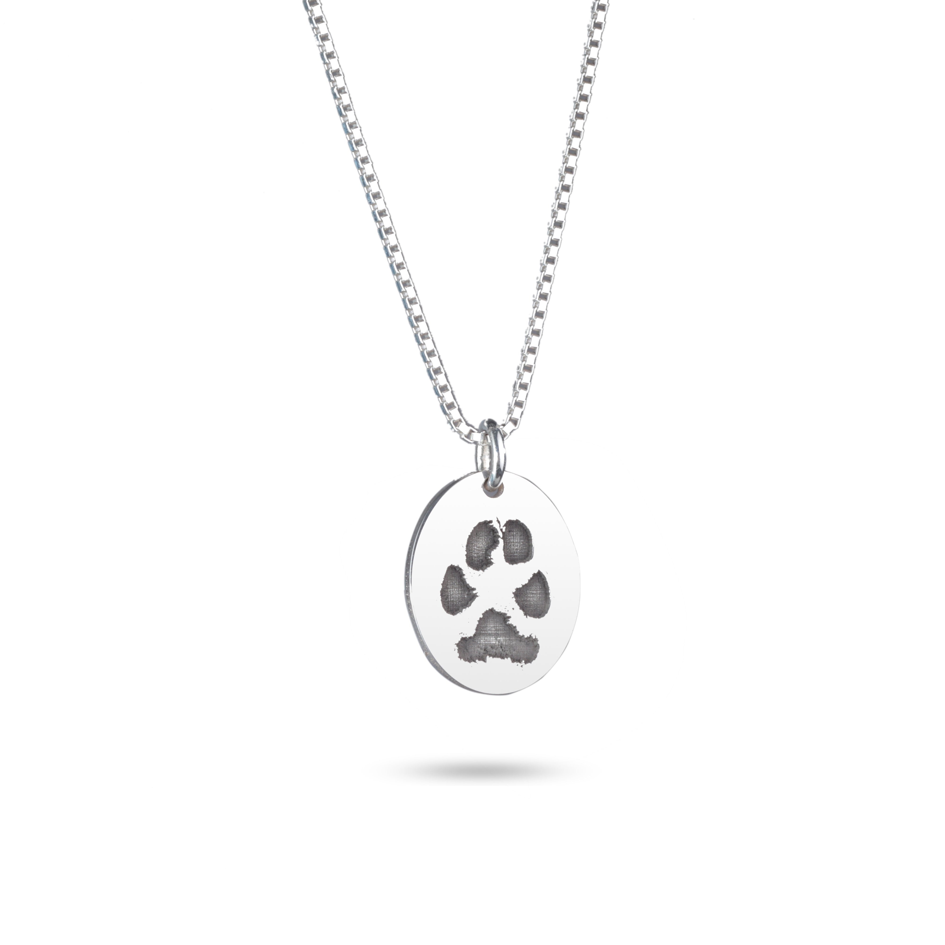 Paw Print Necklace