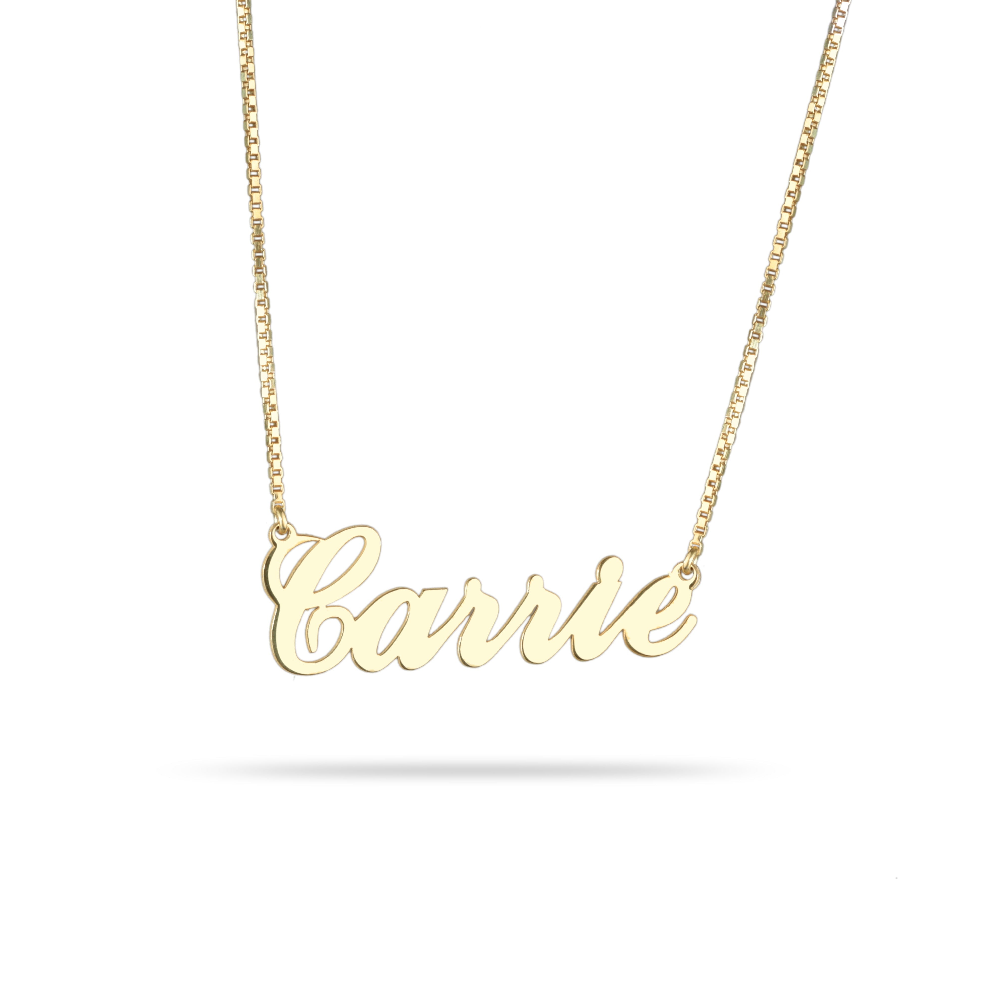 Carrie Name Necklace