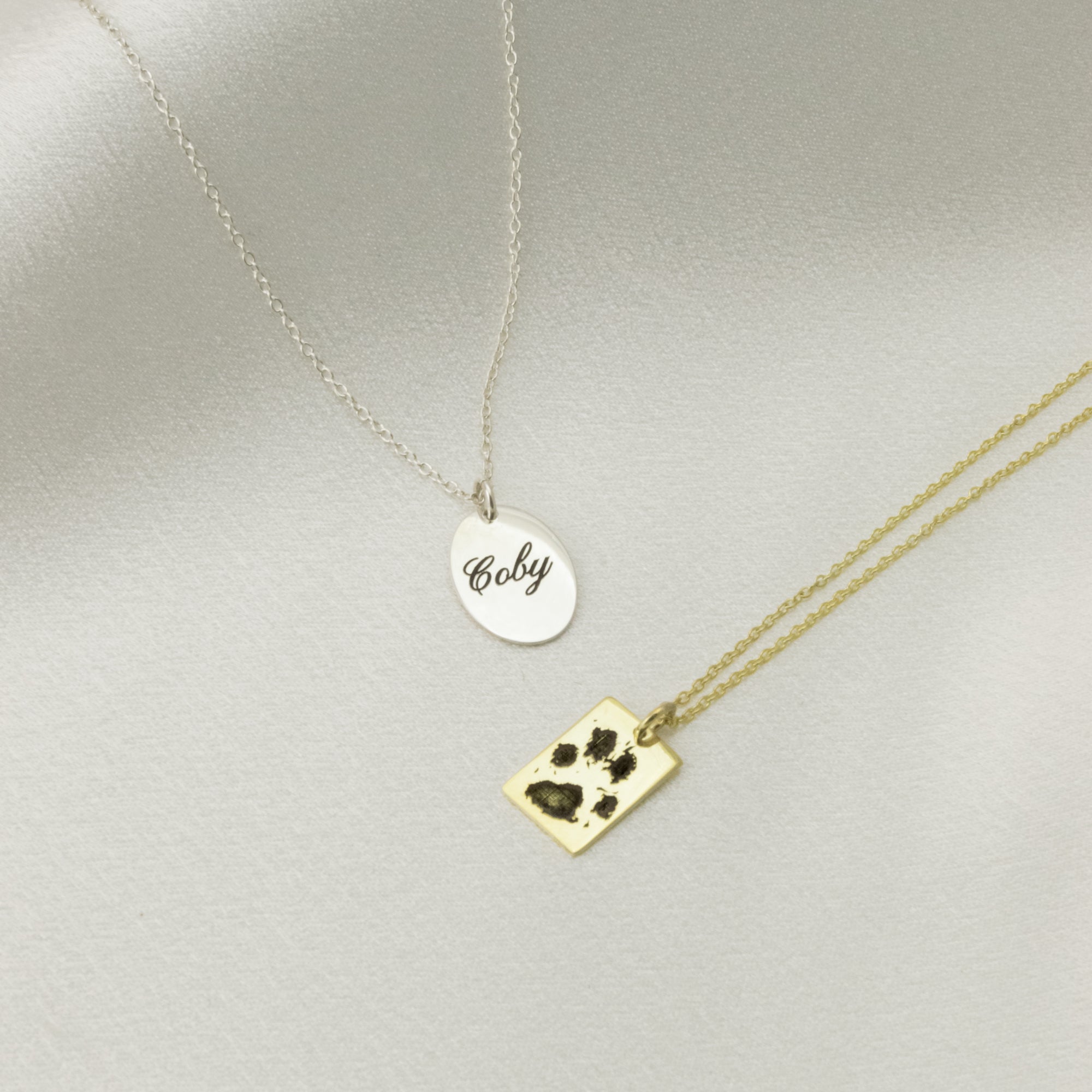 Paw Print Necklace