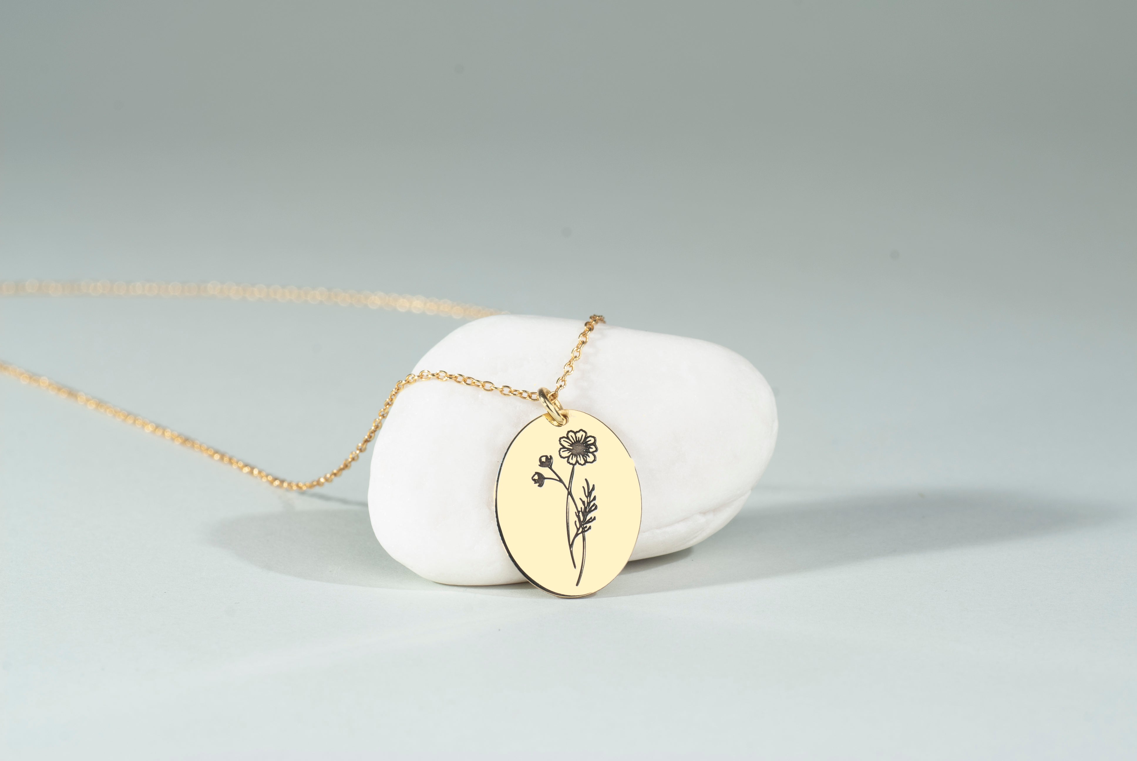 Birth Flower Necklace