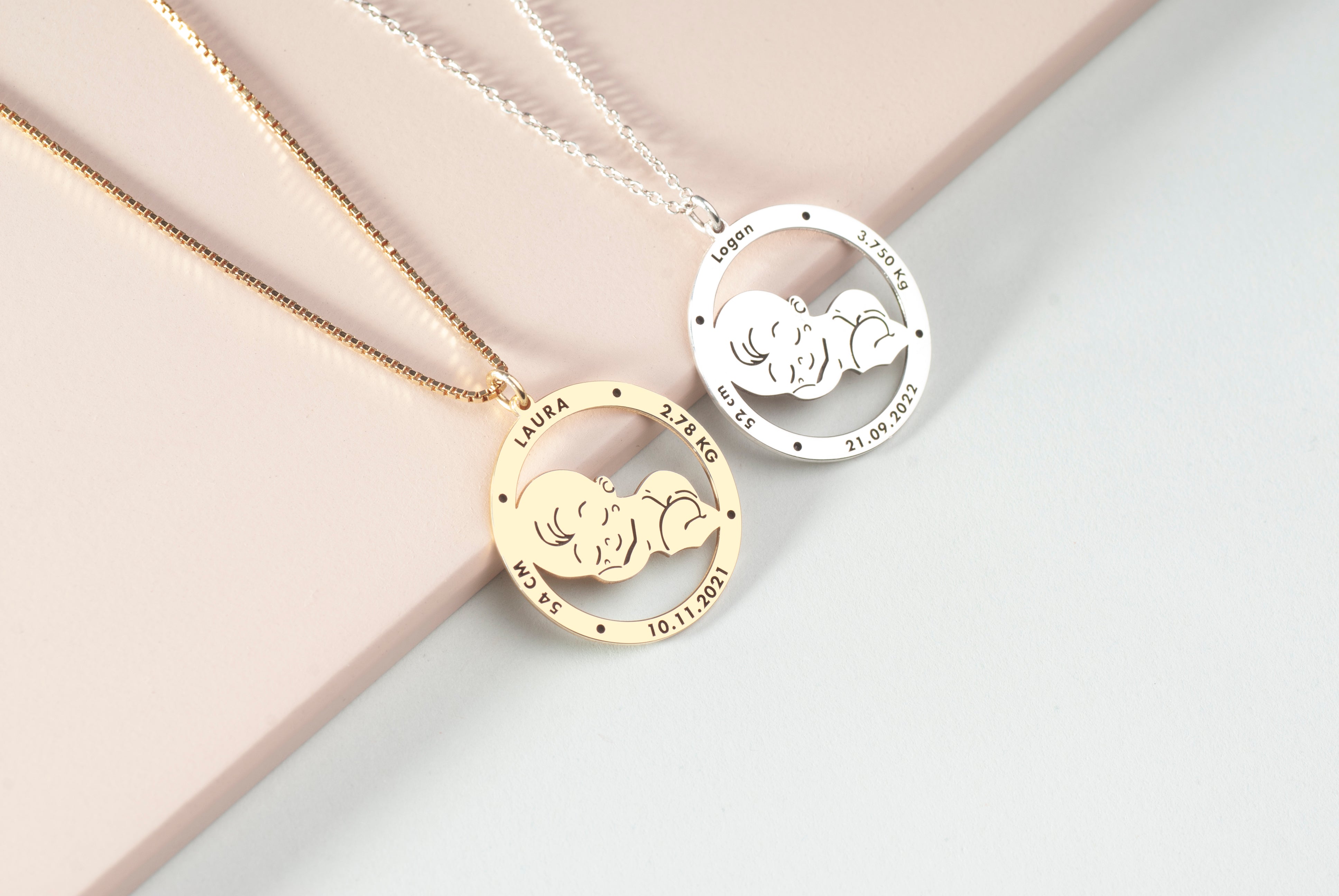 Baby Name Necklace