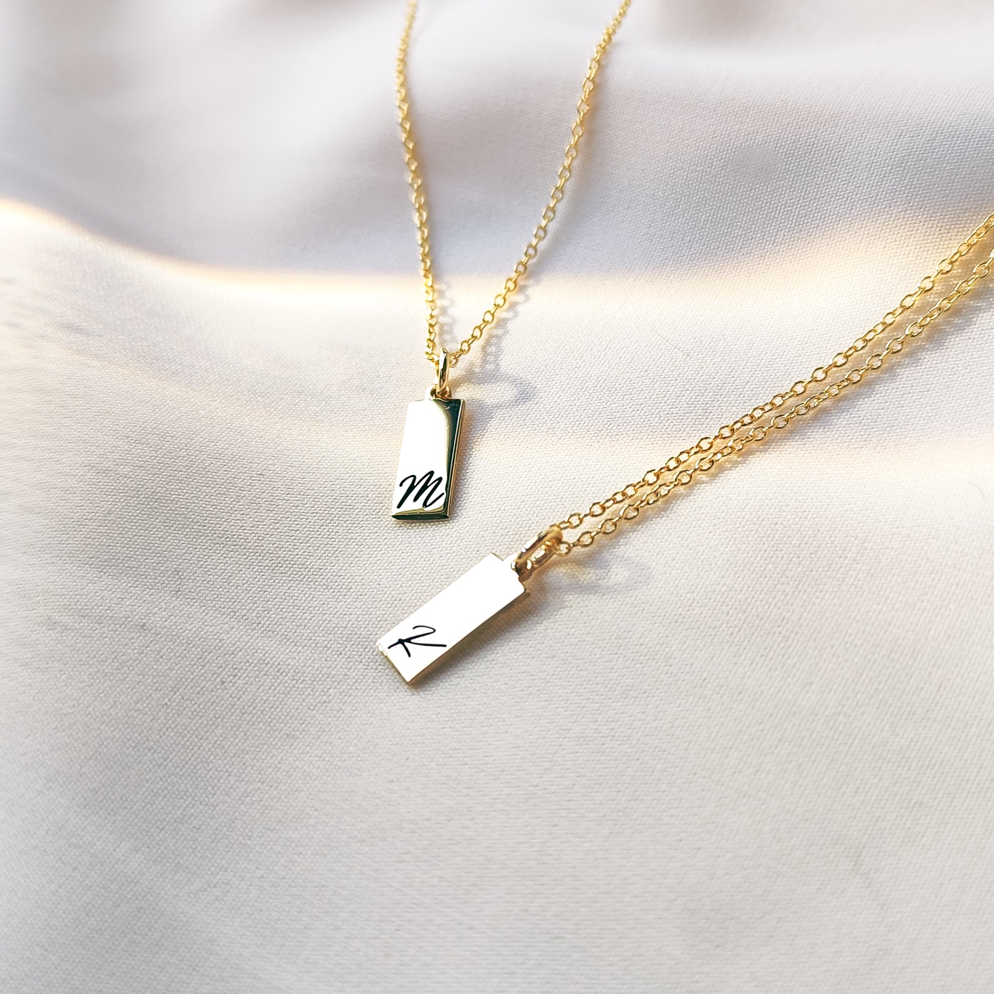 Initial Tag Necklace