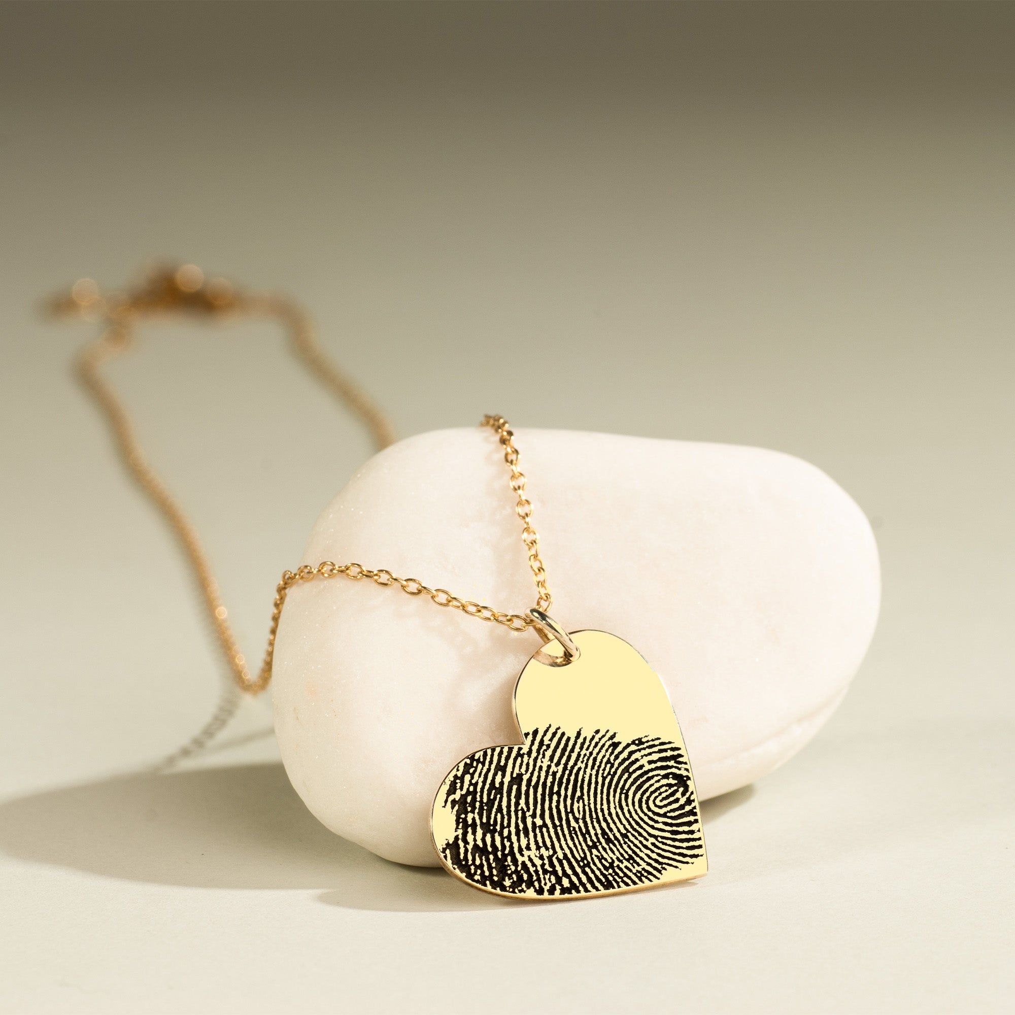 Engraved Heart Necklace
