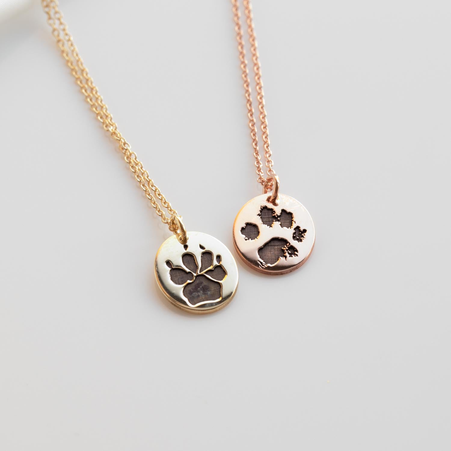 Paw Print Necklace