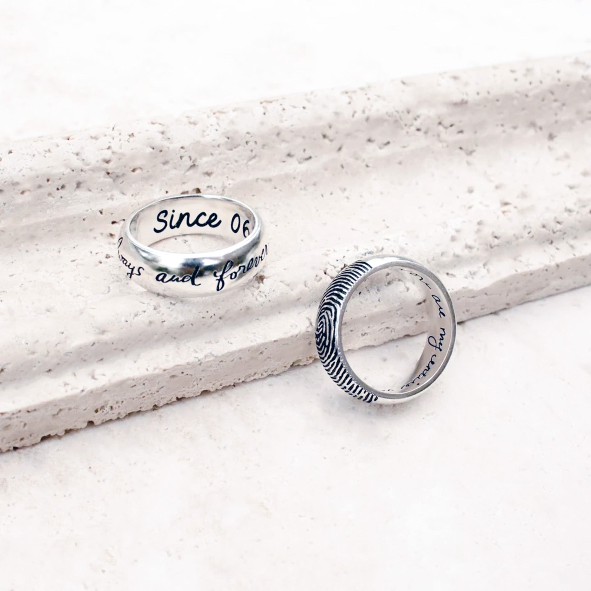 Personalized Chunky Mens Ring