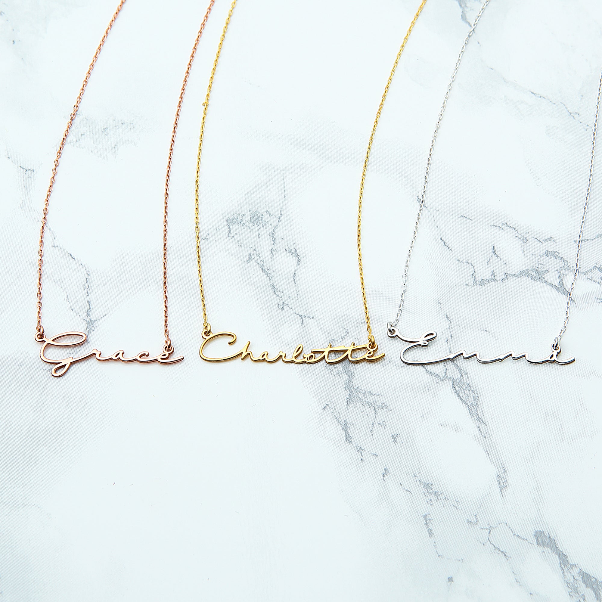 Signature Name Necklace