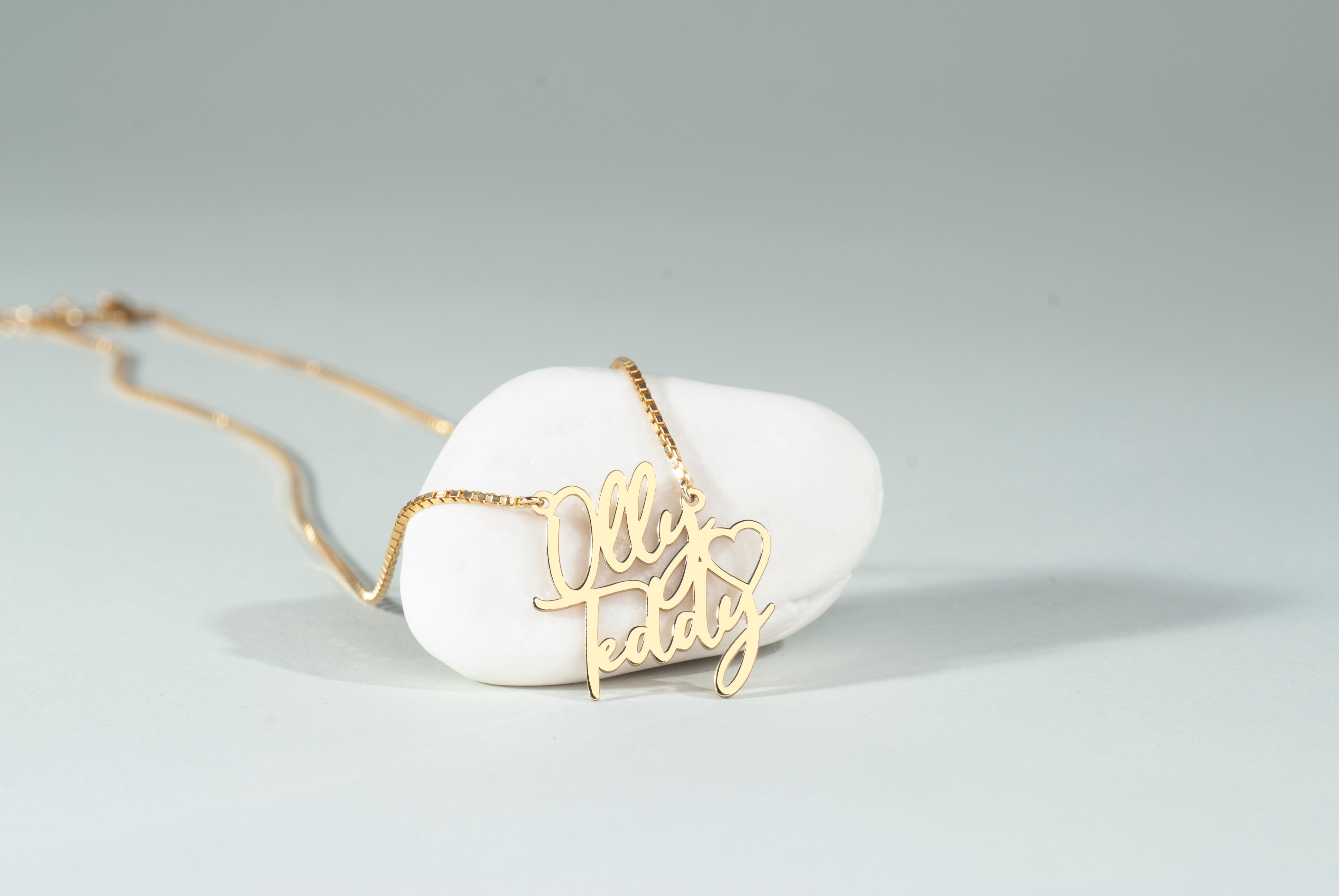 Personalized Two Name Necklace