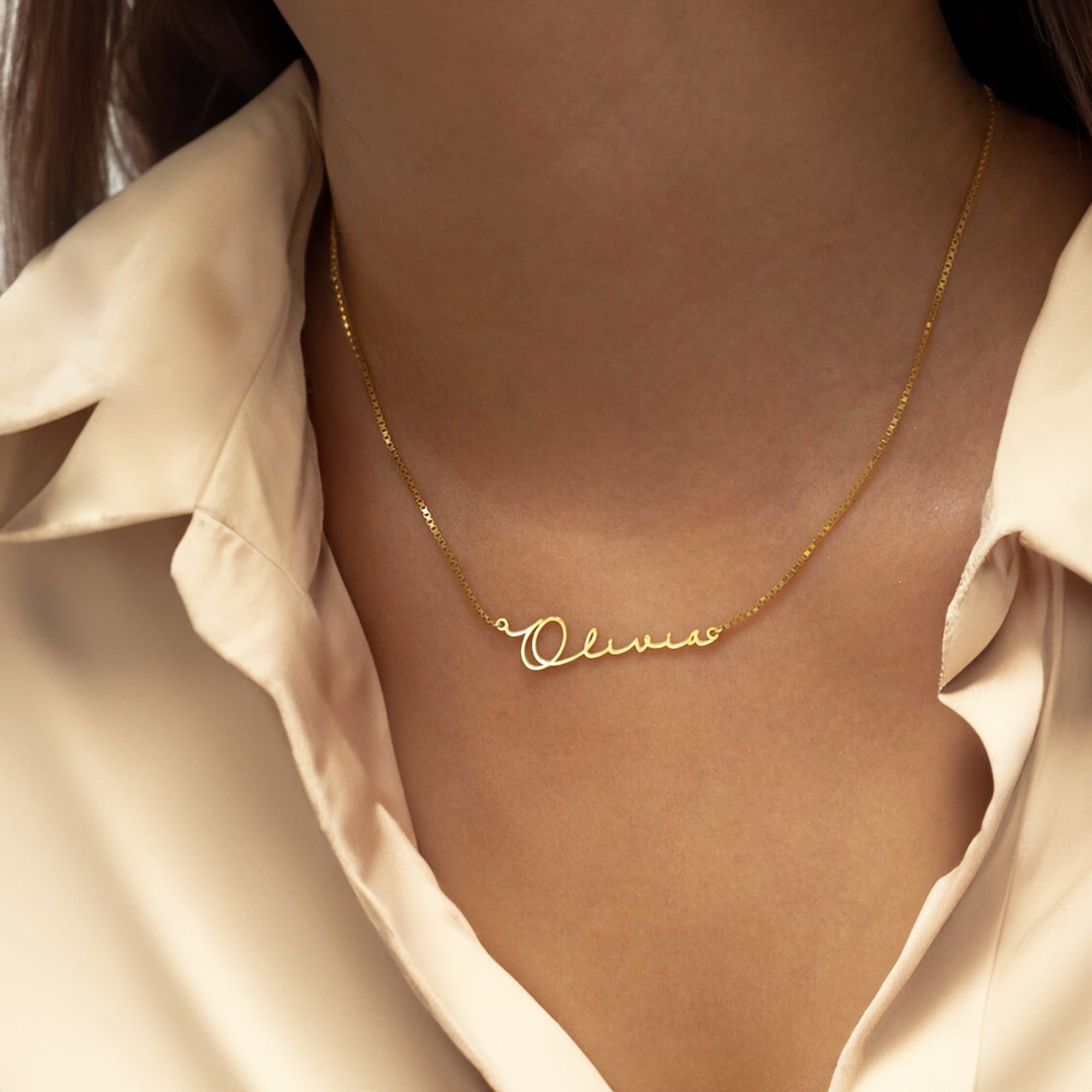 Signature Name Necklace