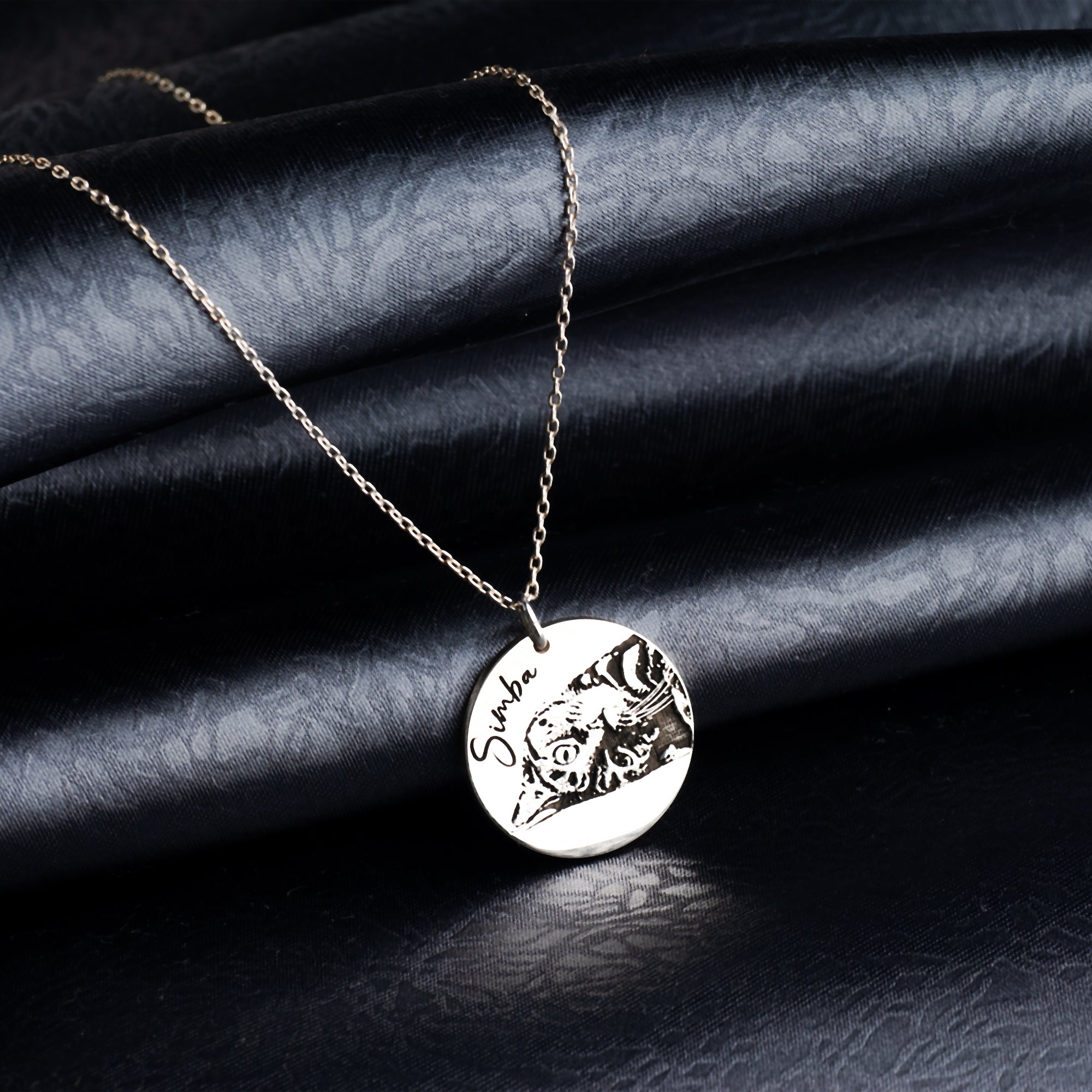 Photo Drawing Necklace