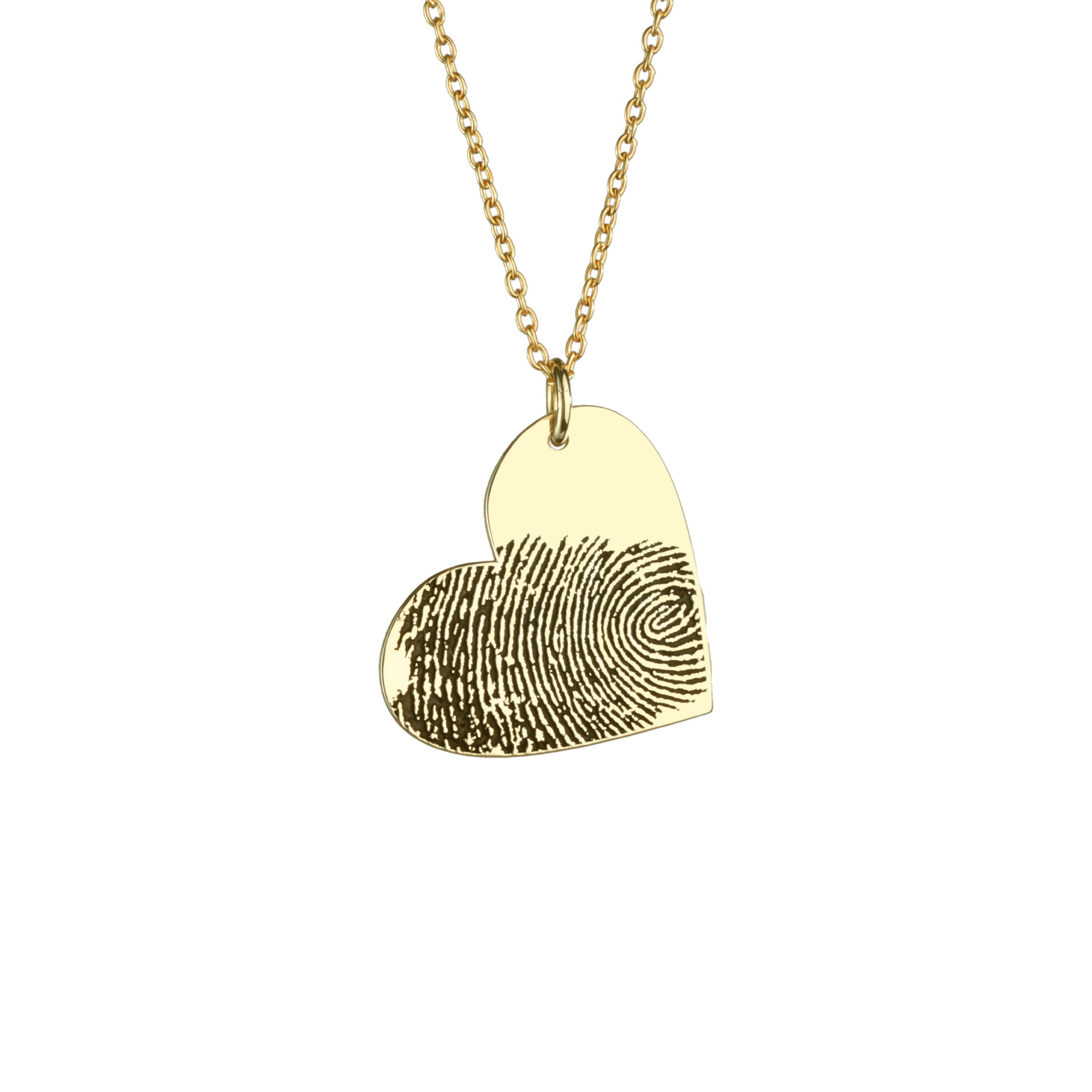 Engraved Heart Necklace