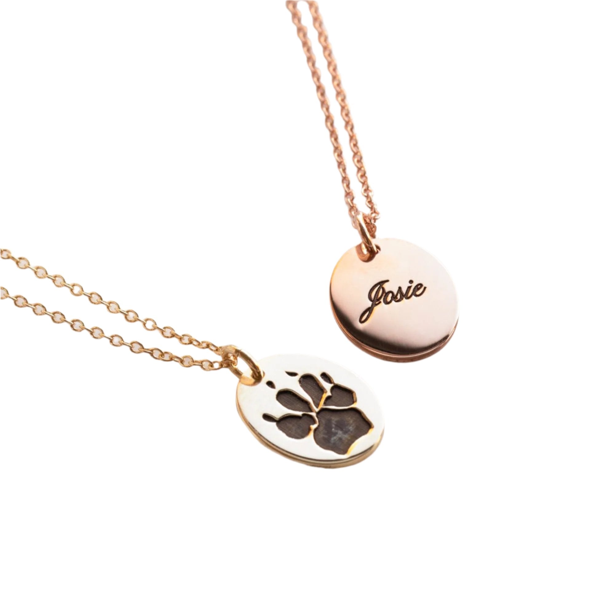 Paw Print Necklace