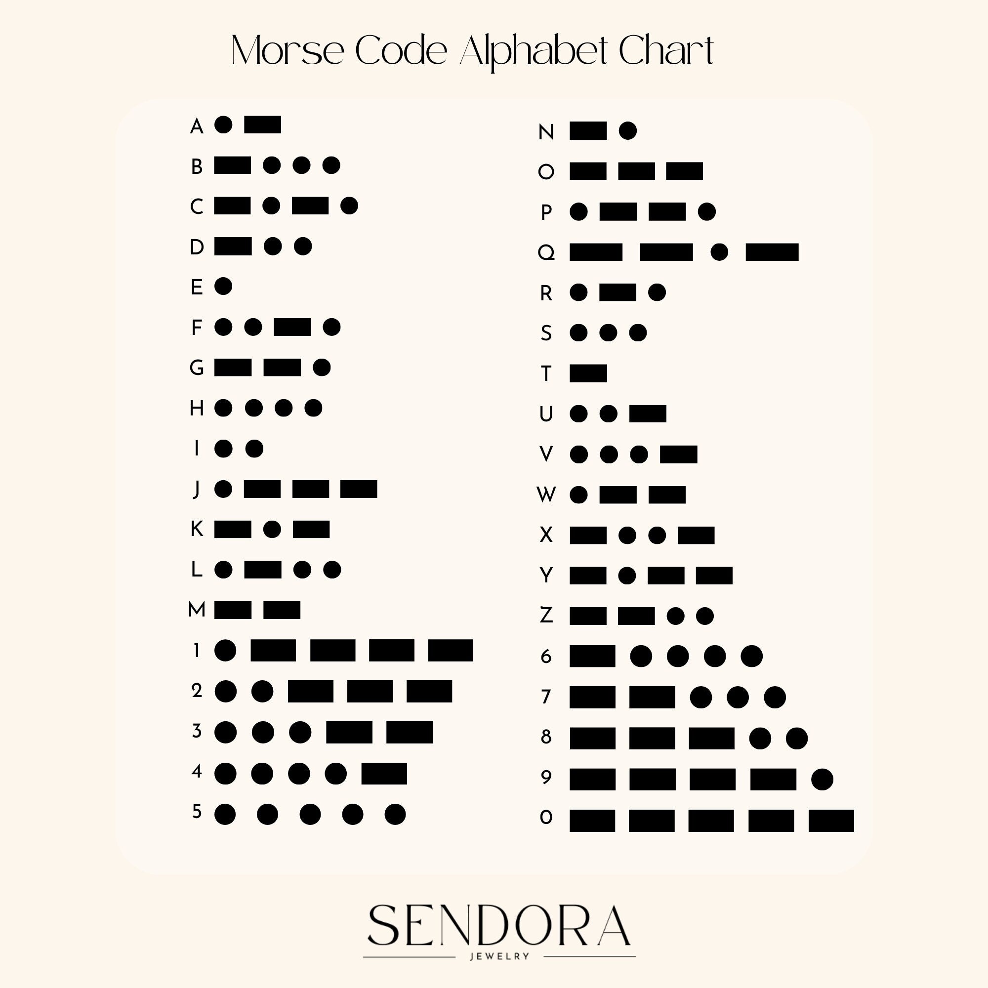 Engraved Morse Code Bar Necklace